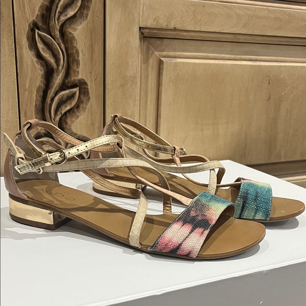 Aldo Colorful Strappy Sandals